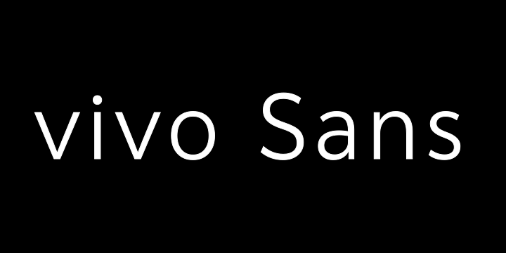 vivo Sans Light-图片