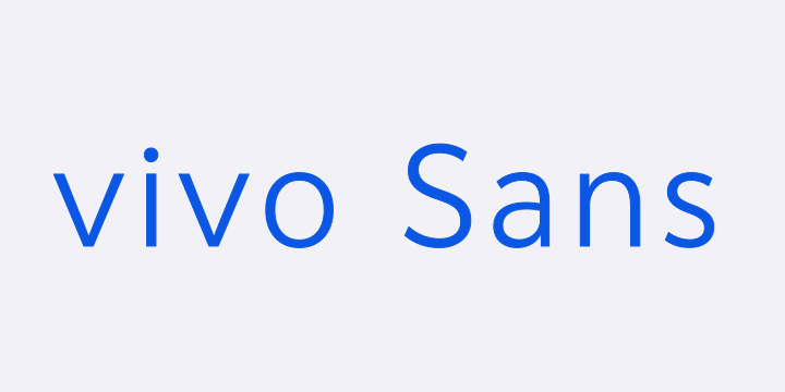 vivo Sans Light-图片