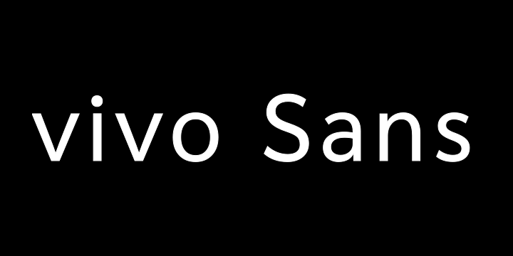 vivo Sans-图片