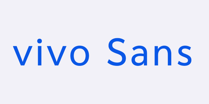 vivo Sans-图片