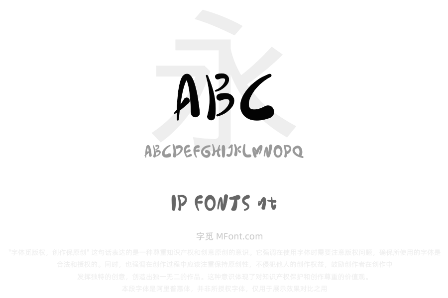 IP FONTS nt