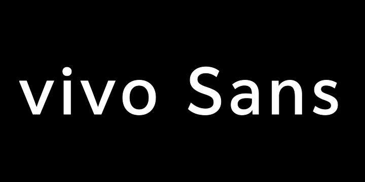 vivo Sans Medium-图片