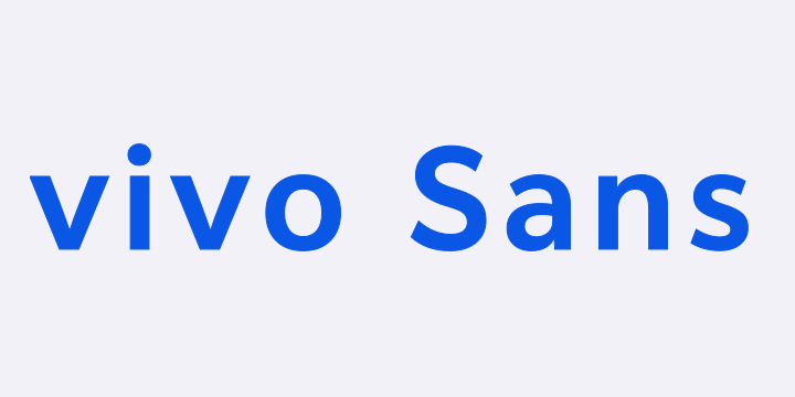 vivo Sans Bold-图片