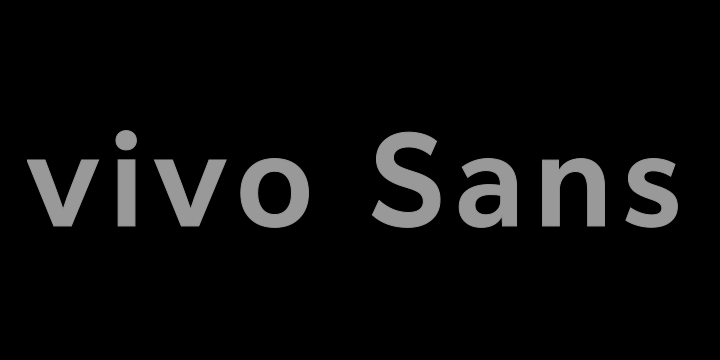 vivo Sans Bold-图片