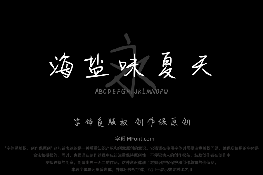 海盐味的夏天