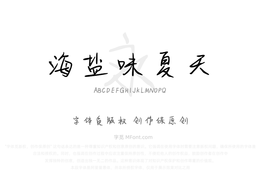海盐味的夏天